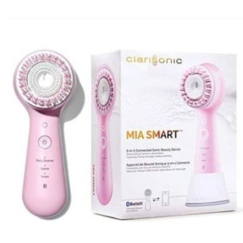 Clarisonic Mia Smart 3-in-1 App Connected Sonic Cleansing Device - Pink
